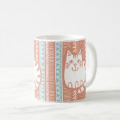 Katzenbecher Kaffeetasse (VorderseiteRechts)