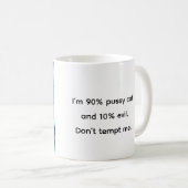 Katzenbecher, Morgenstimmung, Lustiger Becher Kaffeetasse (VorderseiteRechts)
