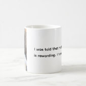 Katzenbecher, Mutterfreuden, Lustiger Becher Kaffeetasse (Mittel)