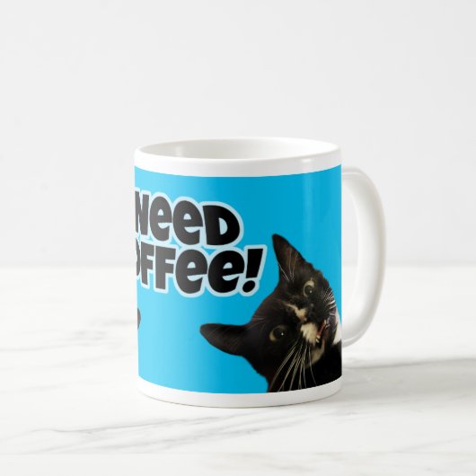 Katzenbedarf Kaffee Kaffeetasse (VorderseiteRechts)