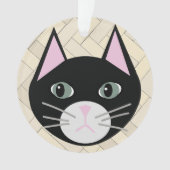 Katzenbeige Ornament (Vorderseite)