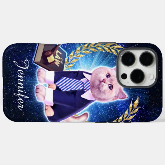 Katzenbeistand Case-Mate iPhone Hülle (Rückseite (Horizontal))