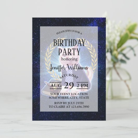 Katzenbeistand Einladung (Stehend Vorderseite)