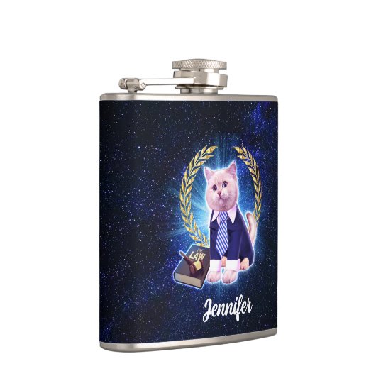 Katzenbeistand Flachmann (Rechts)