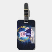 Katzenbeistand Gepäckanhänger (Vorderseite vertikal)