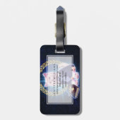 Katzenbeistand Gepäckanhänger (Rückseite vertikal)