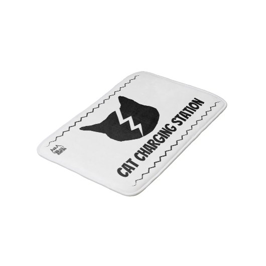 Katzenbelastung Badematte (Schrägansicht)