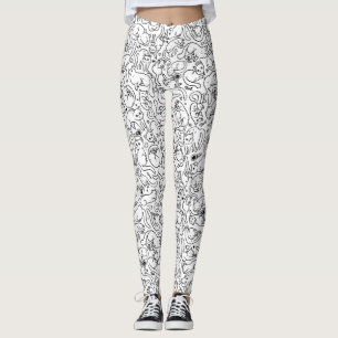 Katzenbesessen - Crazy Cat Lady Leggings