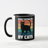 Katzenbesitzer bei Niedlichen Katzen, leicht abgel Tasse (Links)