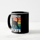 Katzenbesitzer bei Niedlichen Katzen, leicht abgel Tasse (Vorderseite Links)