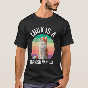 Katzenbesitzer GLÜCK IST EINE TÜRKISCHE VAN KATZE  T-Shirt