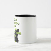 Katzenbesitzer holen es! Katze hat schlechten Kaff Tasse (Zentrum)