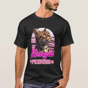 Katzenbesitzerin BENGAL PRINZESSIN Vintage Bengal T-Shirt