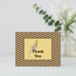 Katzenbetreuer Danke Haustiersitter Würdigung Postkarte