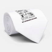 Katzenbibliothekar Ästhetik-Kunstposter Krawatte (Gerollt)