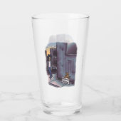 Katzenbierglas Glas (Rückseite)