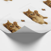 Katzenbild für Packpapier (Ecke)