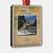 Katzenbild Ornament Aus Metall (Rechts)