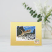 Katzenbild Postkarte (Stehend Vorderseite)