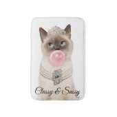 Katzenbläschen Badematte (Vorderseite Vertikal)