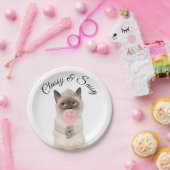 Katzenbläschen Pappteller (Party)