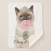 Katzenbläschen Sherpadecke (Vorderseite)