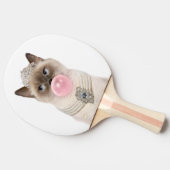 Katzenbläschen Tischtennis Schläger (Seitenansicht)