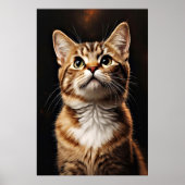 Katzenblick Poster (Vorne)