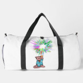 Katzenblitz Duffle Bag (Rückseite)