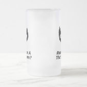 Katzenboo bereit für Durchbruch Mattglas Bierglas (Mittel)