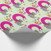 Katzenbrief C Geschenkpapier (Ecke)