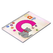 Katzenbrief C Notizblock (Linke Seite)