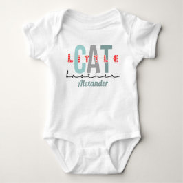 Katzenbruder niedliches Design Baby Strampler