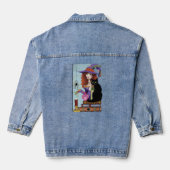 Katzenbücher, Hexereien Jeansjacke (Rückseite)