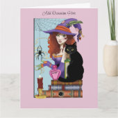 Katzenbücher, Hexereien Karte (Vorderseite)