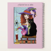 Katzenbücher, Hexereien Planer (Rückseite)