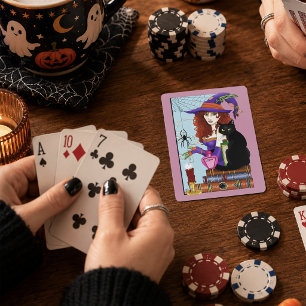 Katzenbücher, Hexereien Spielkarten