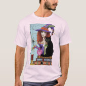 Katzenbücher, Hexereien T-Shirt (Vorderseite)