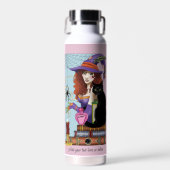 Katzenbücher, Hexereien Trinkflasche (Vorne)