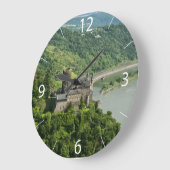 Katzenburg Große Wanduhr (Winkel)
