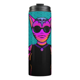 Katzencharakter Thermosbecher