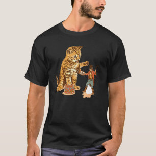Katzenclown Feline Katze Kätzchen Zirkus T-Shirt