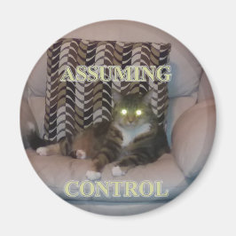 Katzendame Magnet übernimmt die Kontrolle