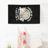 Katzendarstellung buchen - aufgerollt und gemütlic banner (Insitu)