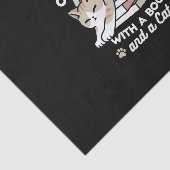 Katzendarstellung buchen - aufgerollt und gemütlic seidenpapier (Ausschnitt)