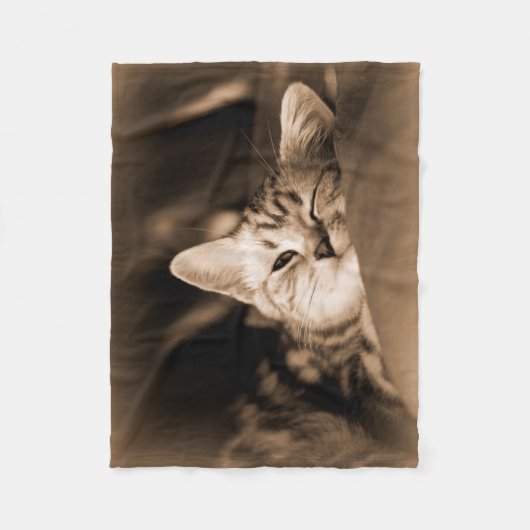 Katzendecke Fleecedecke (Vorderseite)