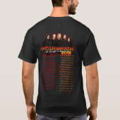KATZENDEKAPITATION TOUR 2019 T-Shirt (Rückseite)