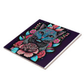 Katzendekor Fliese (Seite)