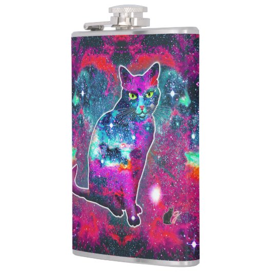 Katzendelta Flachmann (Links)