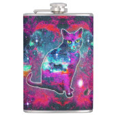 Katzendelta Flachmann (Vorderseite)